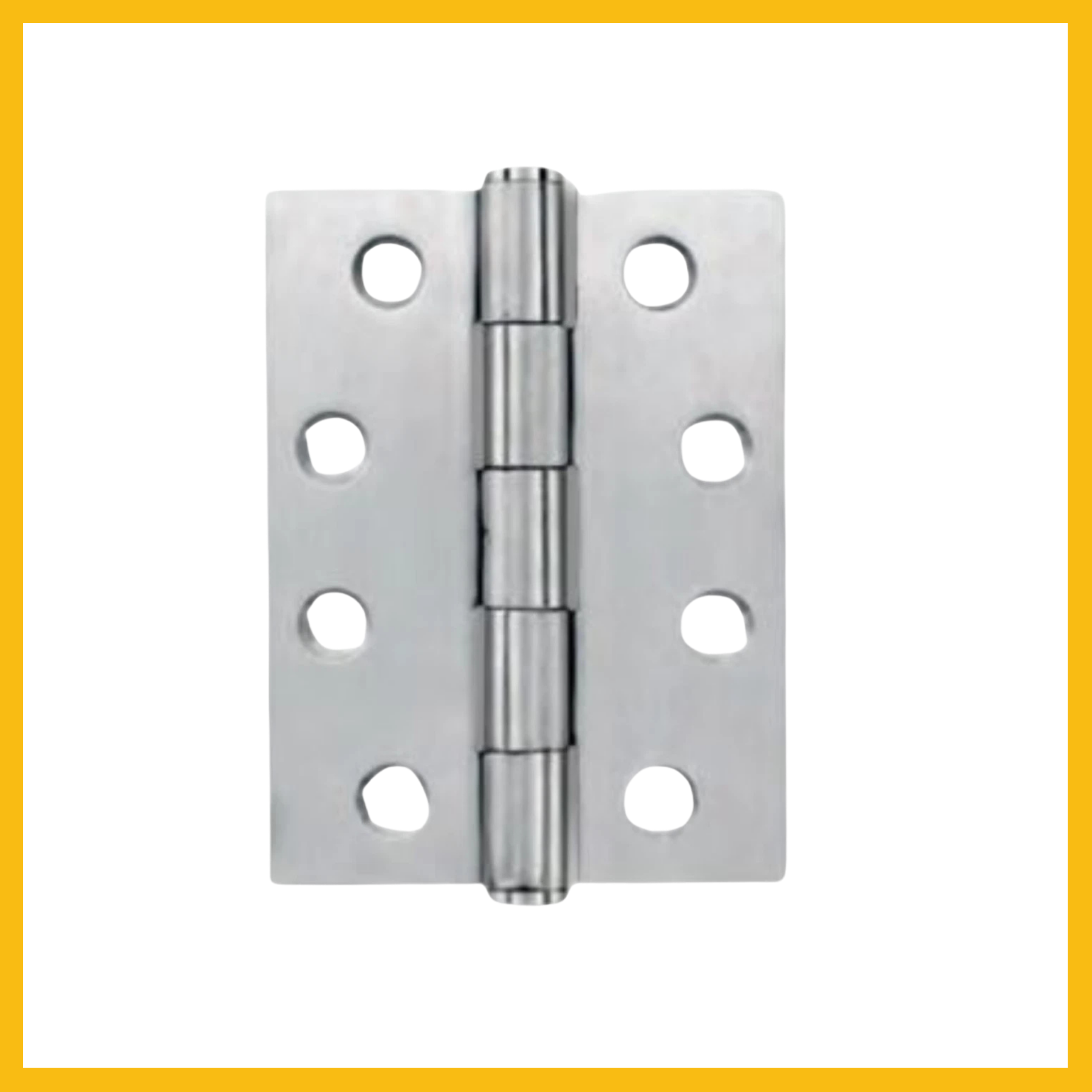 Butt Hinge 100x75x2.5 Fixed Pin - Delf