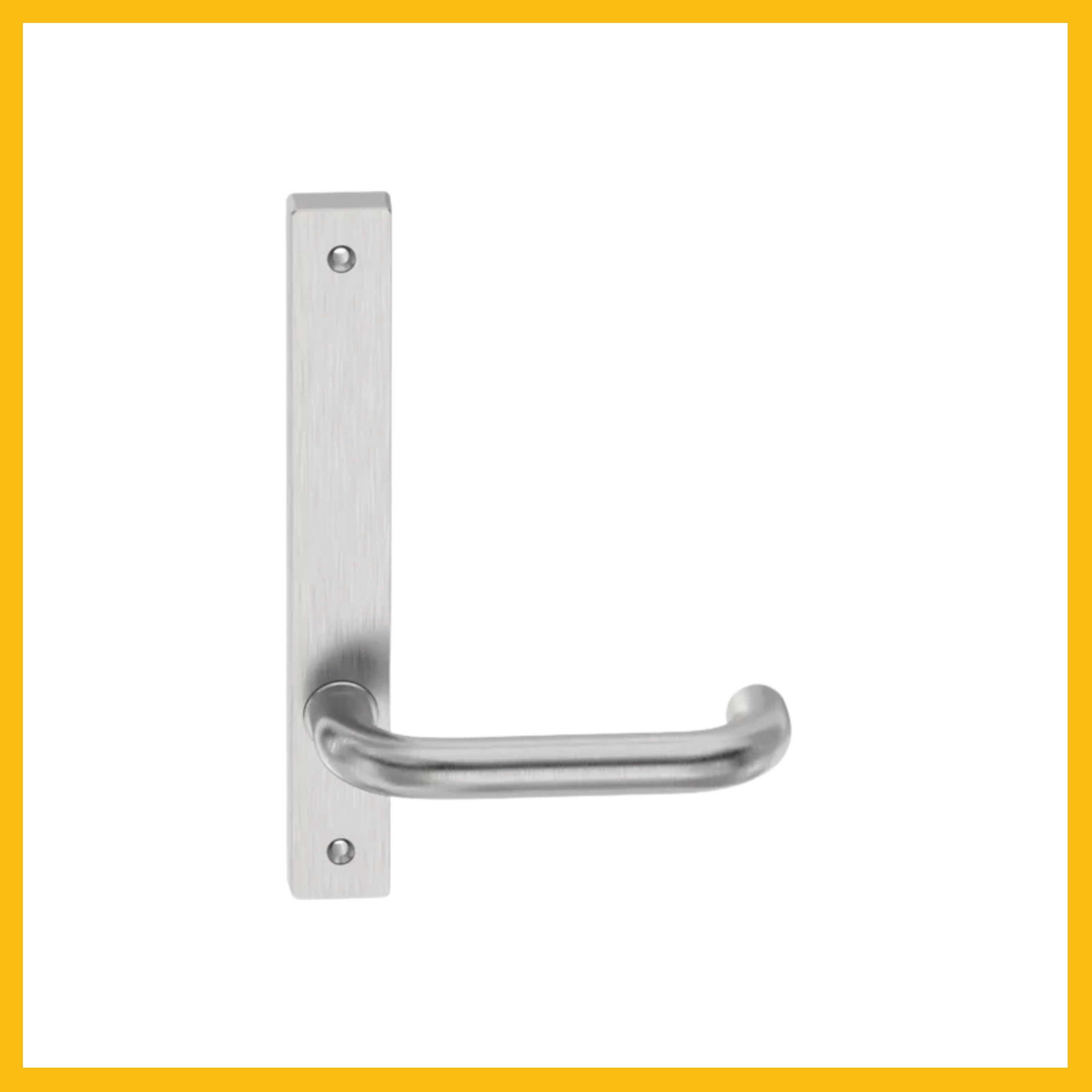 Narrow Plate Lever Plain Visible