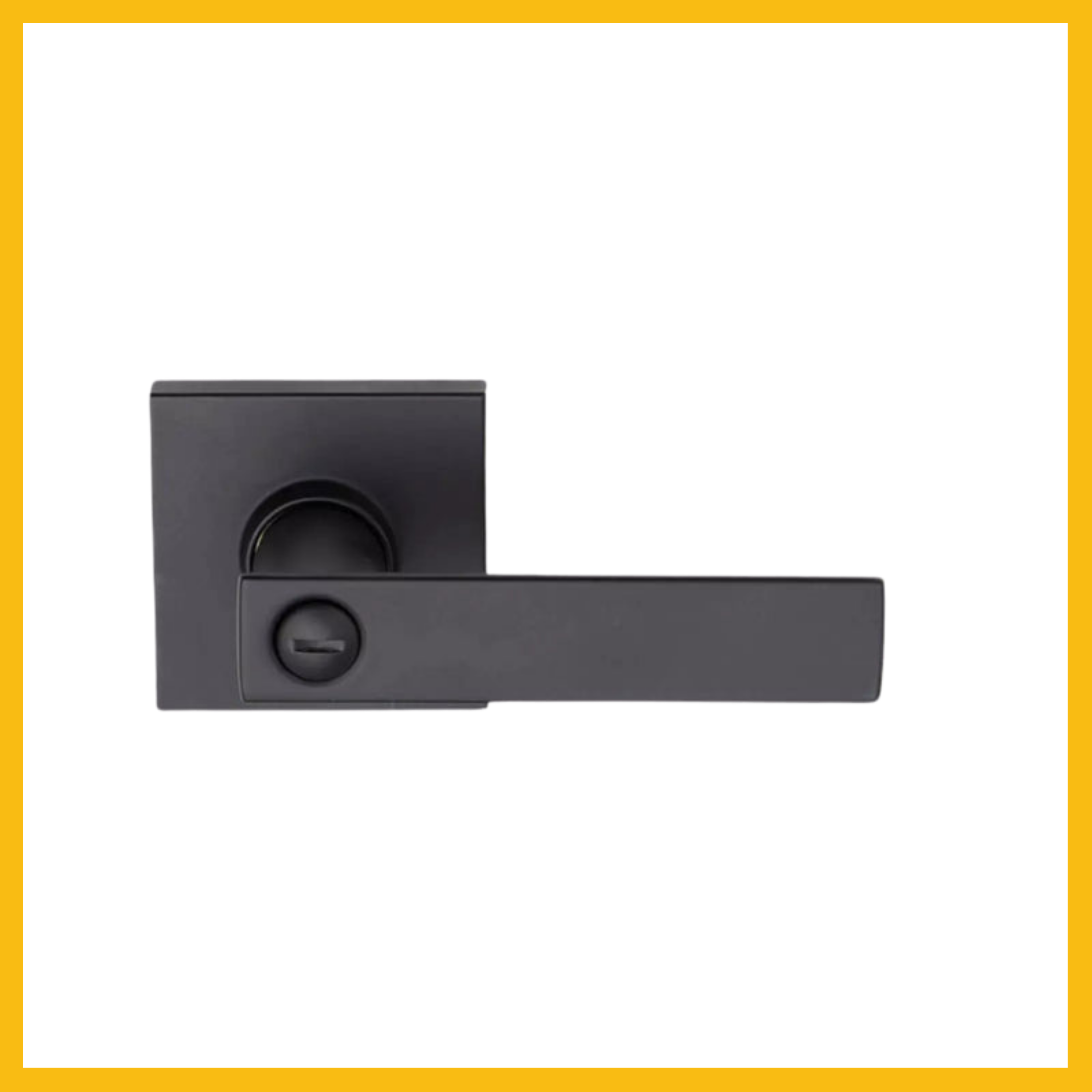 VP Porto Square Privacy Set Chrome/Matt Black