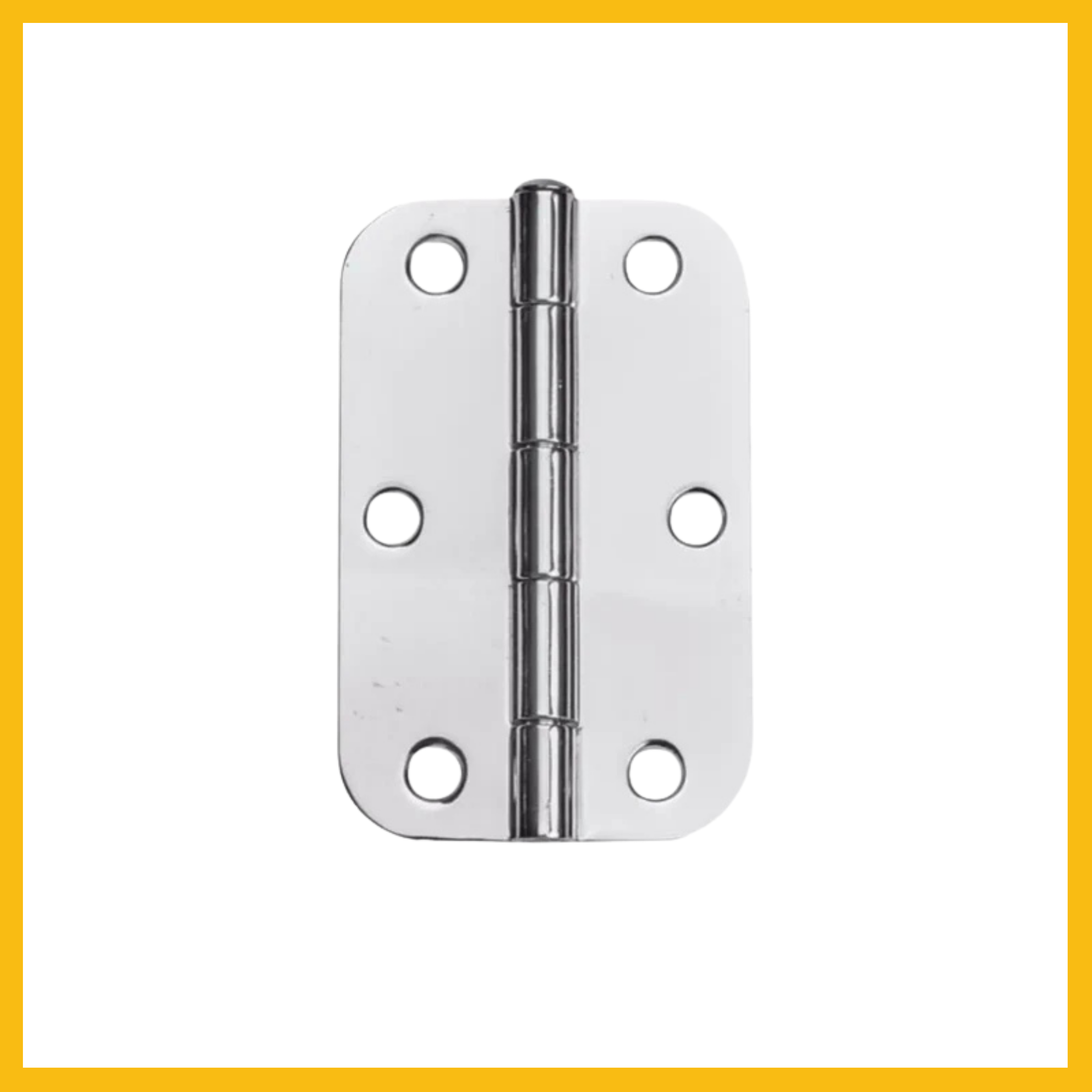 90mm Single Loose Pin Radius Butt Hinge