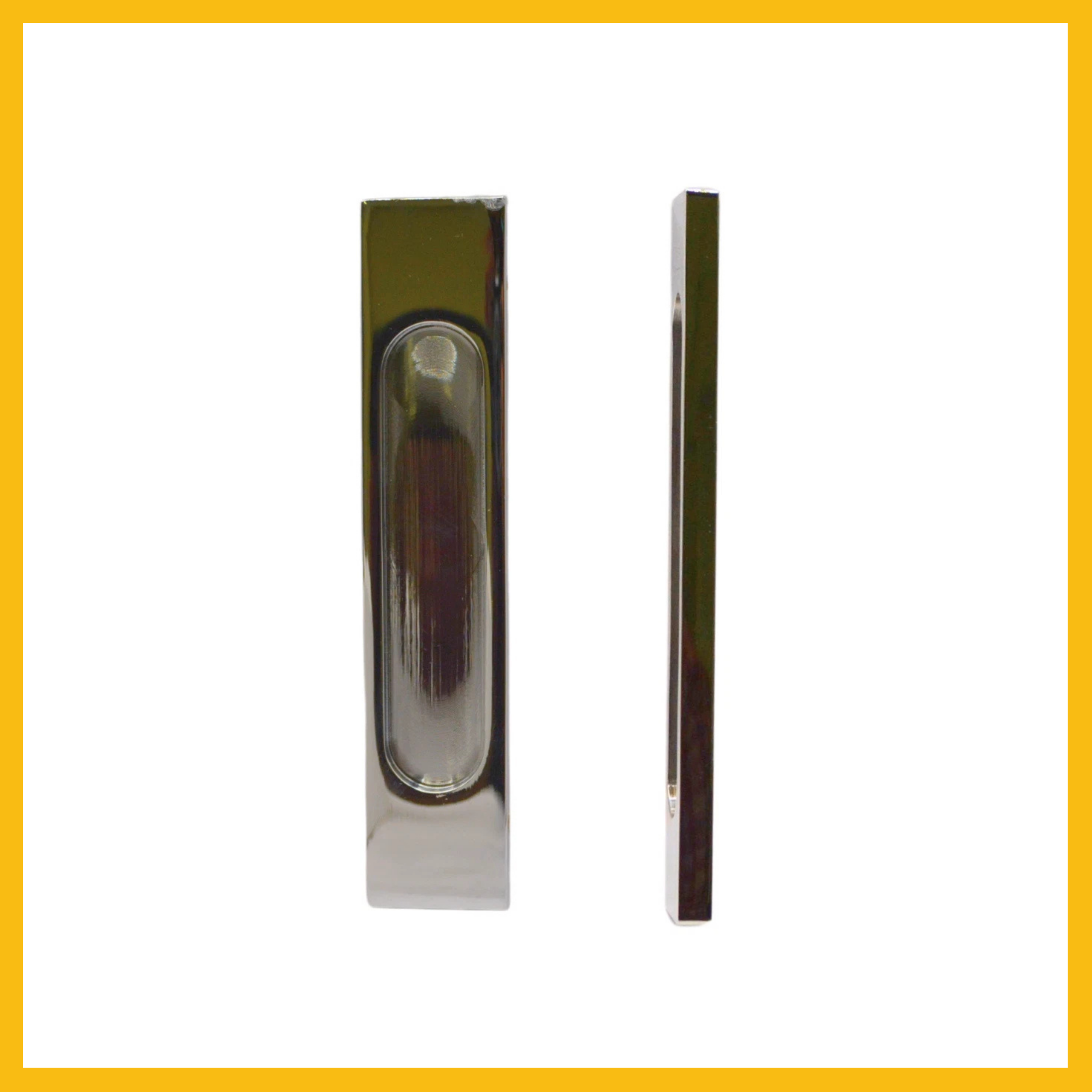 Delf Cabinet Handle - Chrome Plated (96 mm) - Single