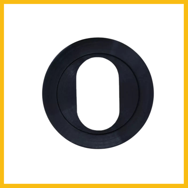 Oval Cylinder Round Rose Escutcheon
