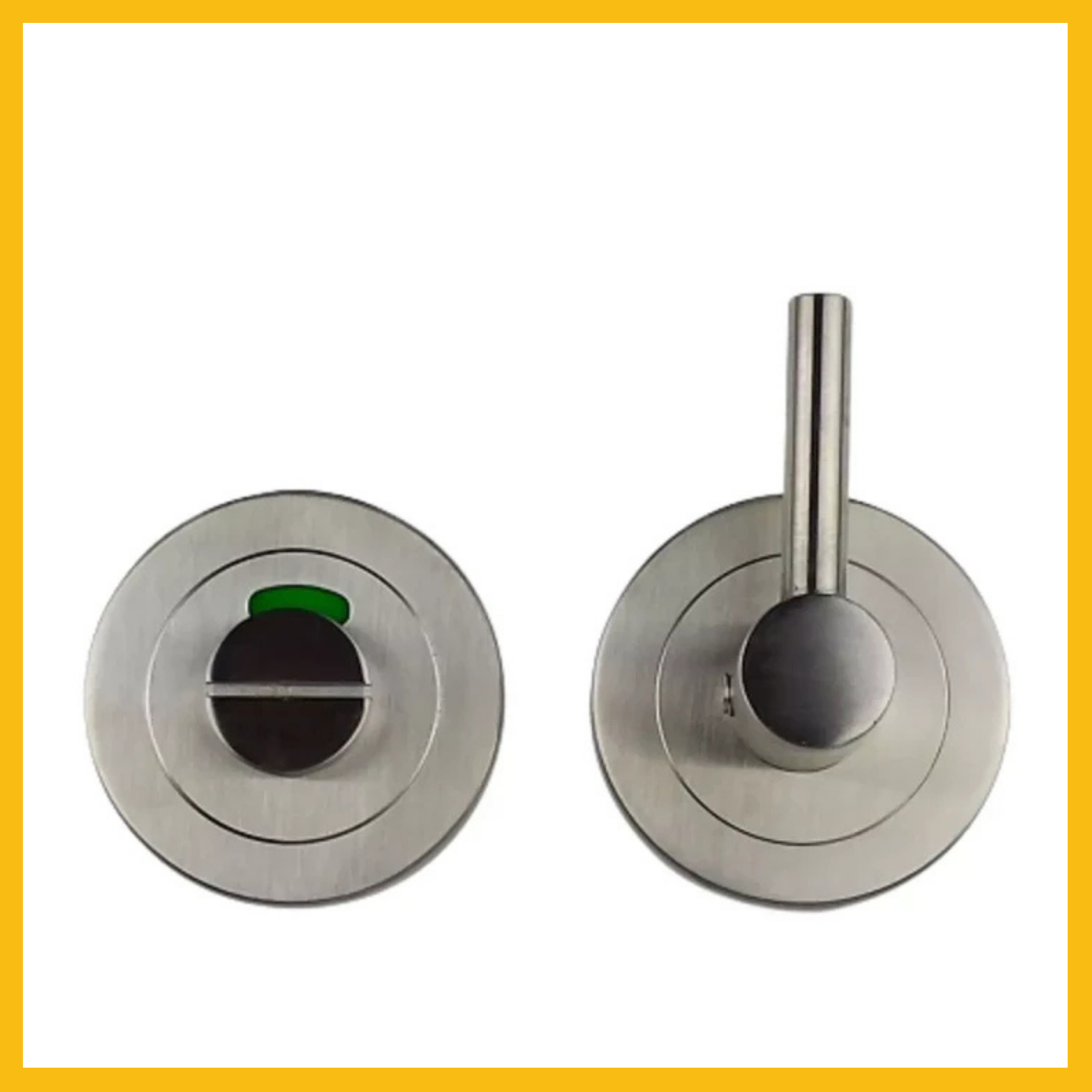 Disabled Indicator Bolt Round Rose Set SSS Compliant to AS1428.1