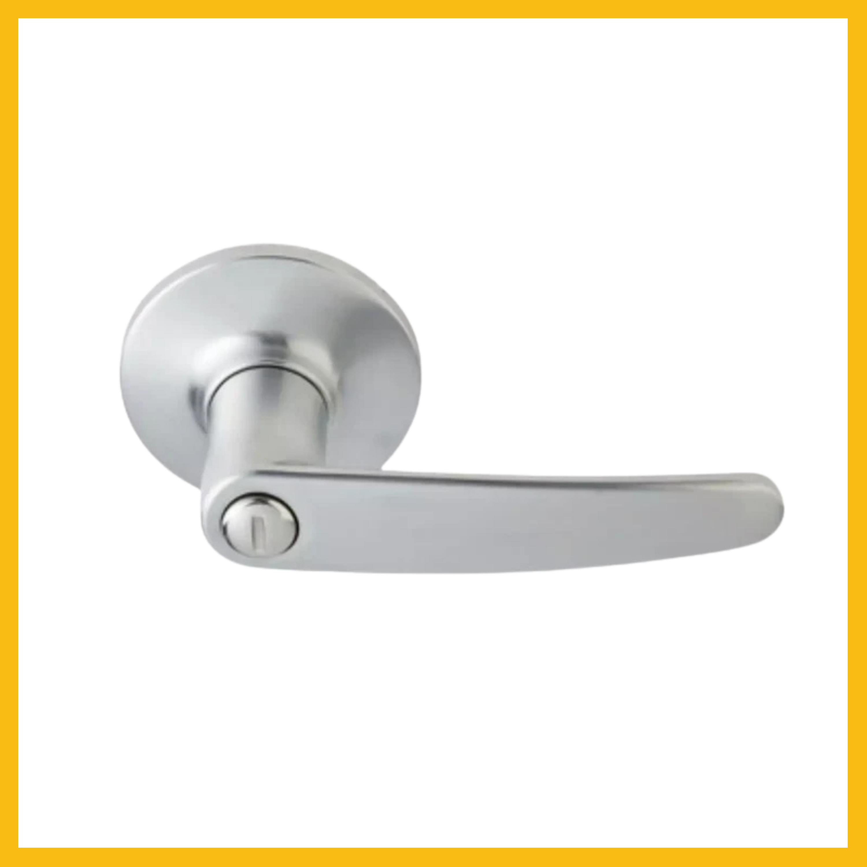 Nidus Trade Series Dalkeith privacy set brushed satin chrome - 9325569019