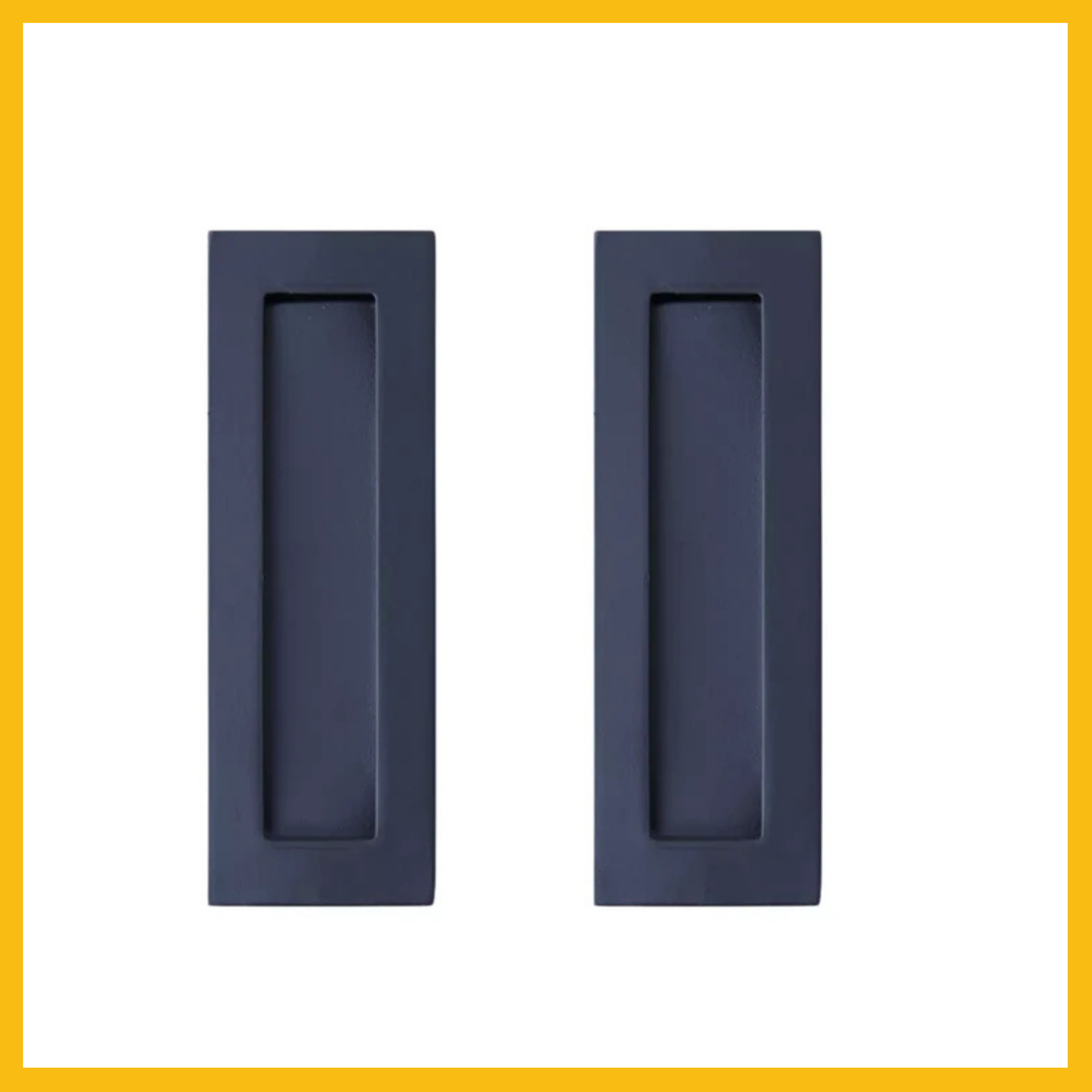 Rectangular Flush Pull Square Well 150mm pack off 2