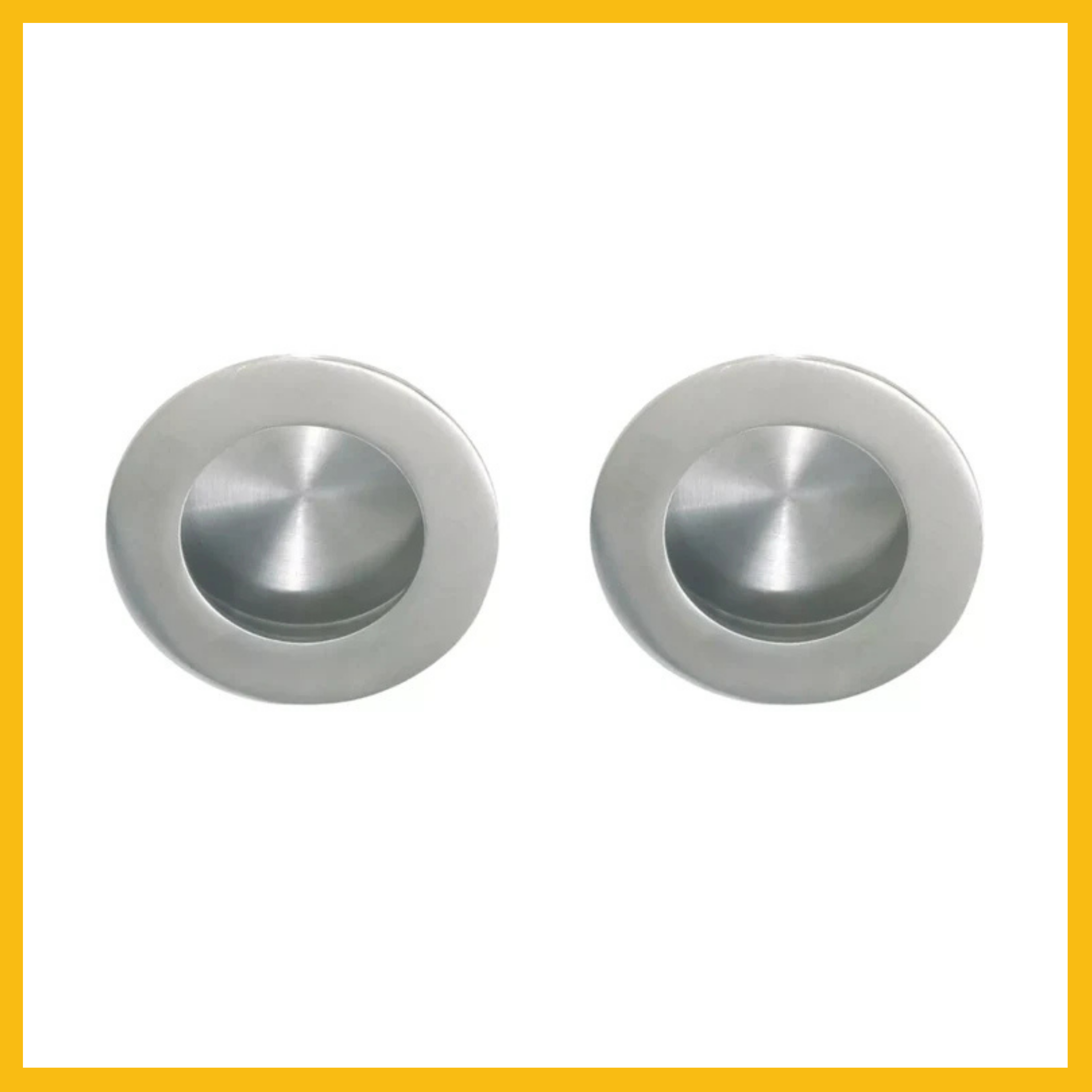 Circular Flush Pull 65mm diameter – Twin Pack