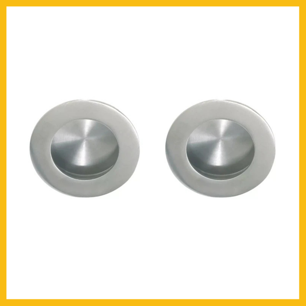 Circular Flush Pull 65mm diameter – Twin Pack