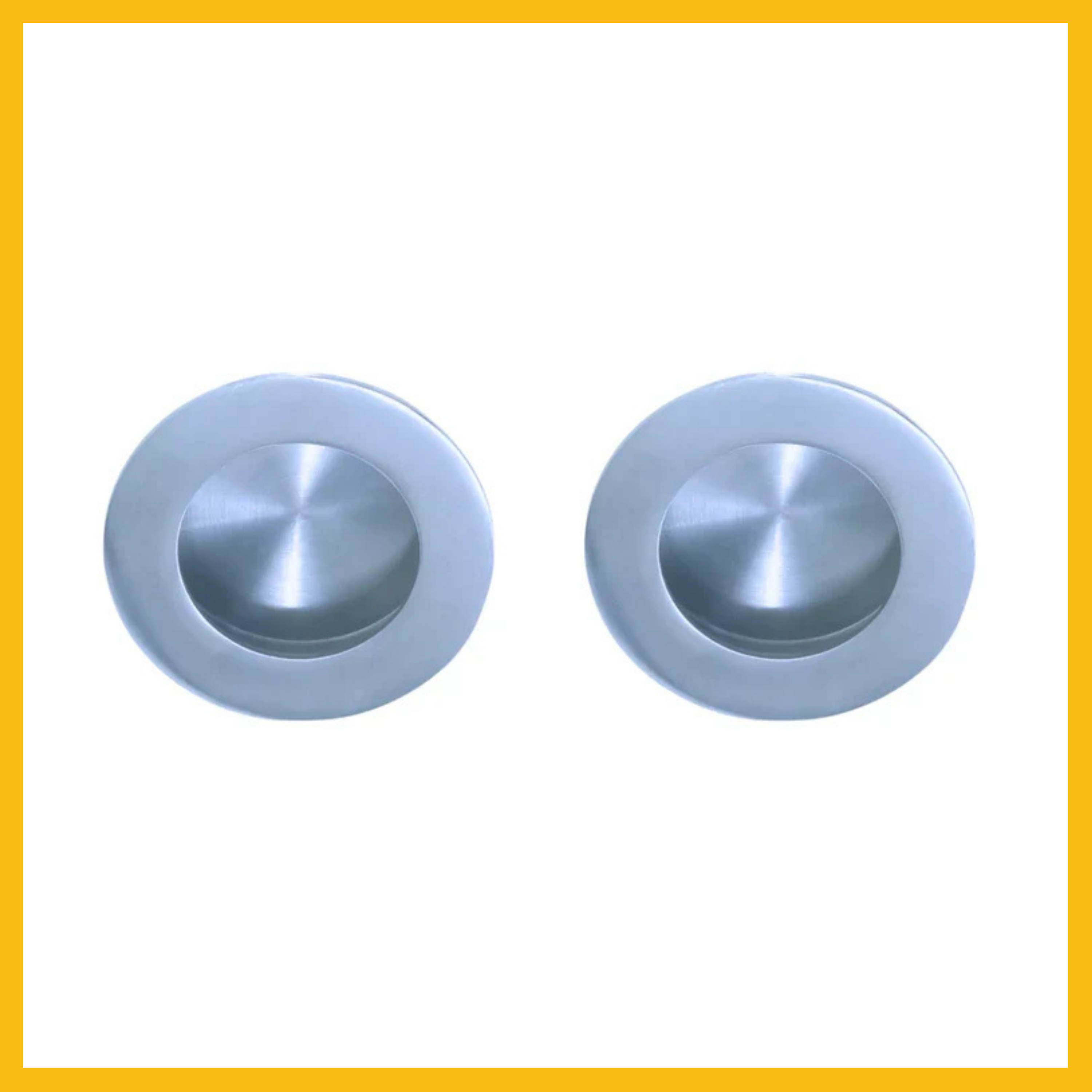 Circular Flush Pull 65mm diameter – Twin Pack