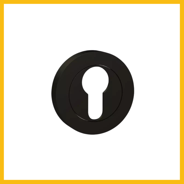 Escutcheon Euro Round (Pair) MB - Delf