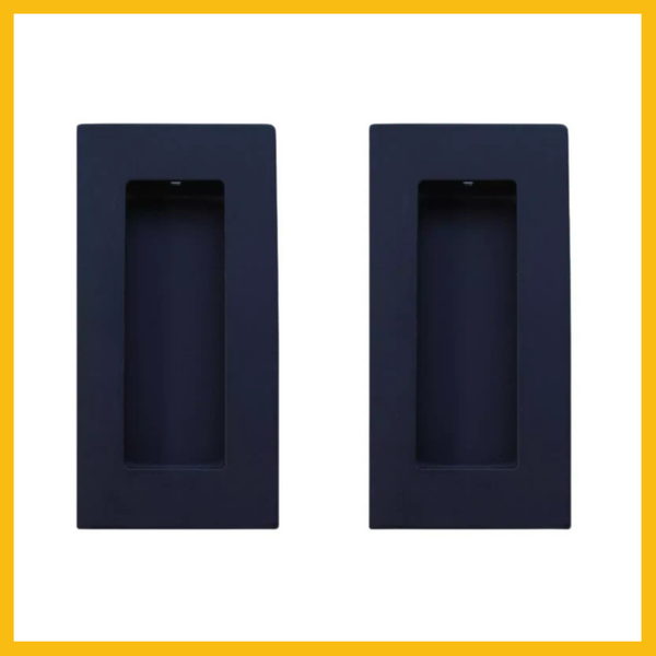Rectangular Flush Pull Square Well 100mm – Twin Pack