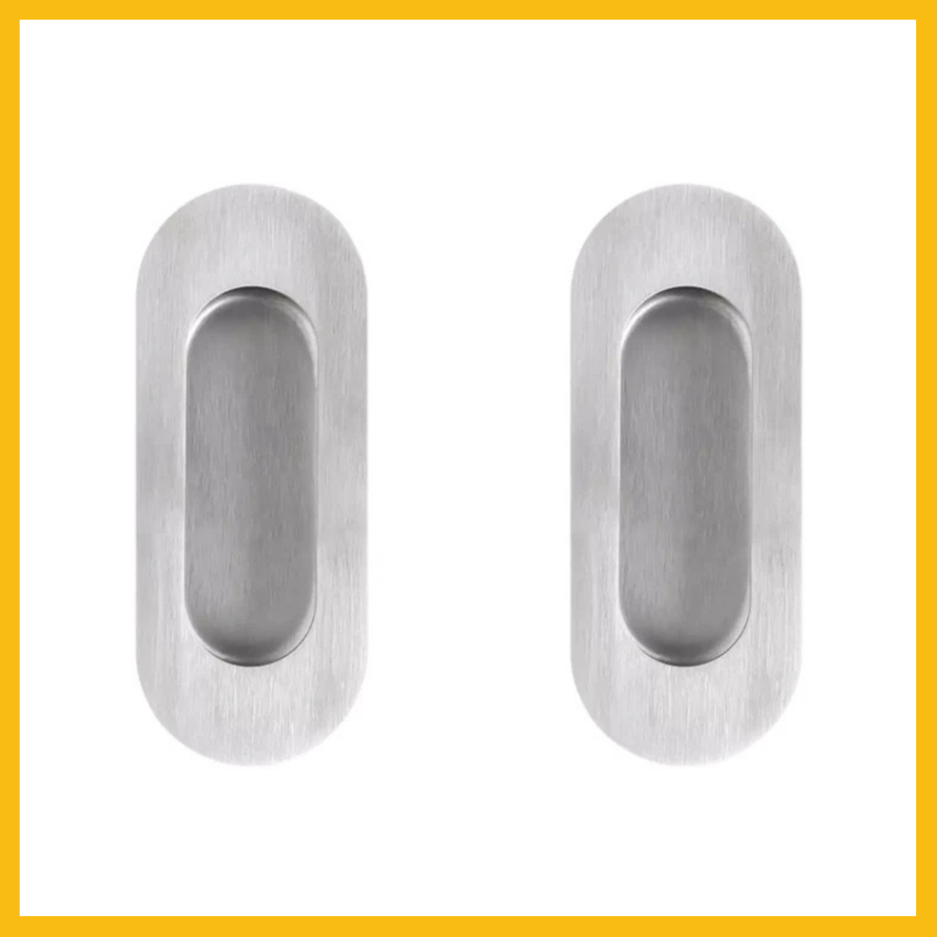 Delf Flush Pull for Effortless Door Operation twin pack