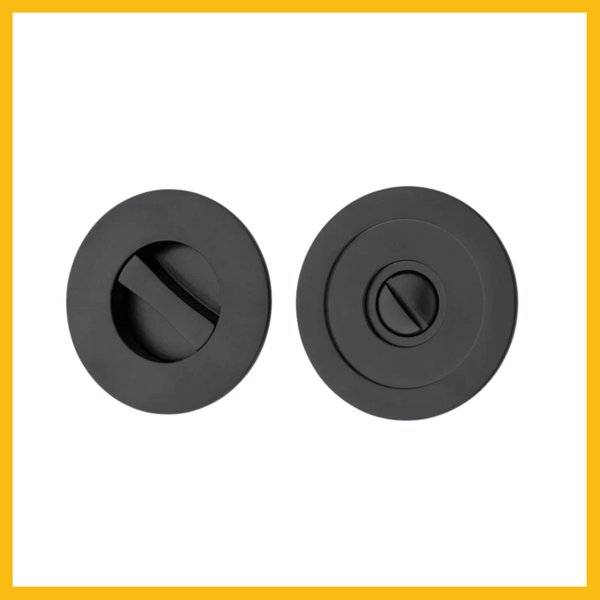 DELF PRIVACY SET ROUND- SATIN BLACK/Matt Black