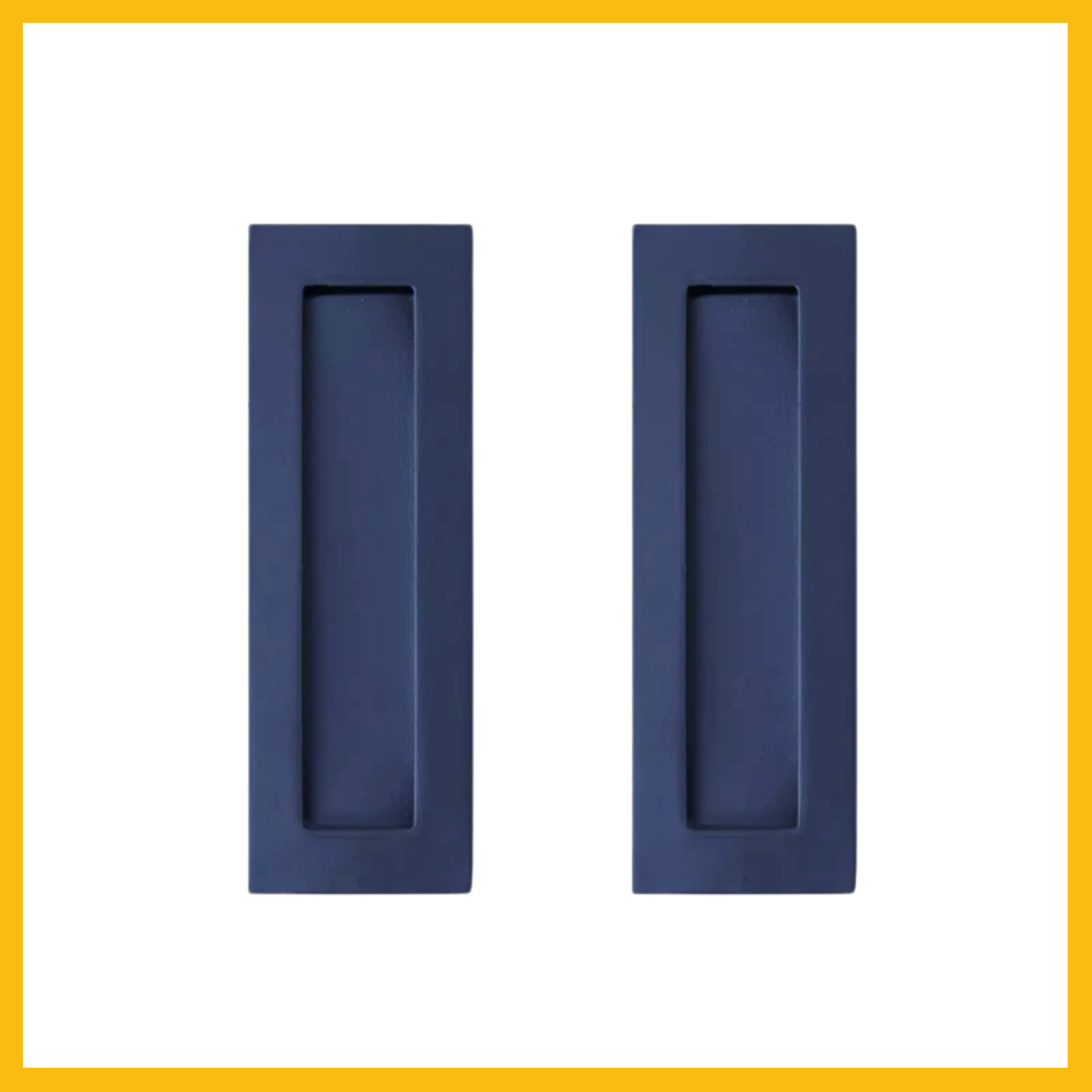 Rectangular Flush Pull Square Well 150mm pack off 2