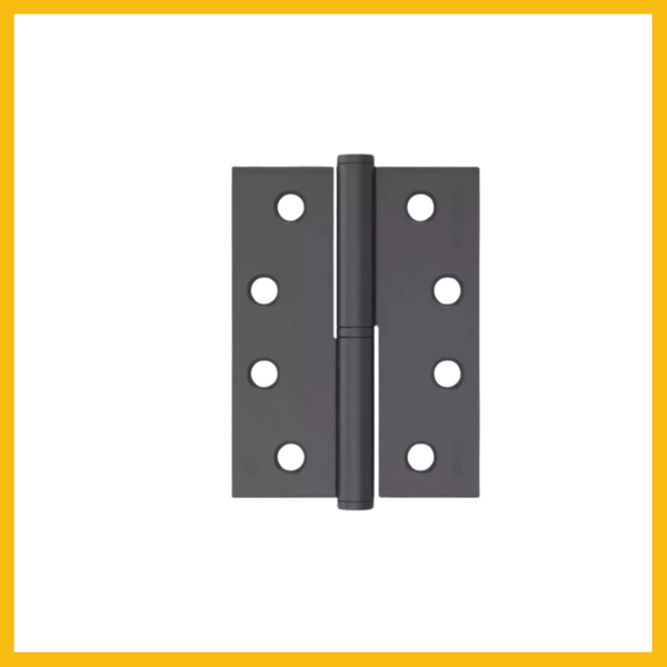 Lift Off Hinge Left Hand 100x75x2.5mm MBLK