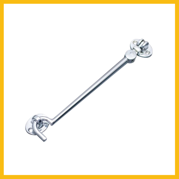 Delf Chrome Cabin Hook - 150mm