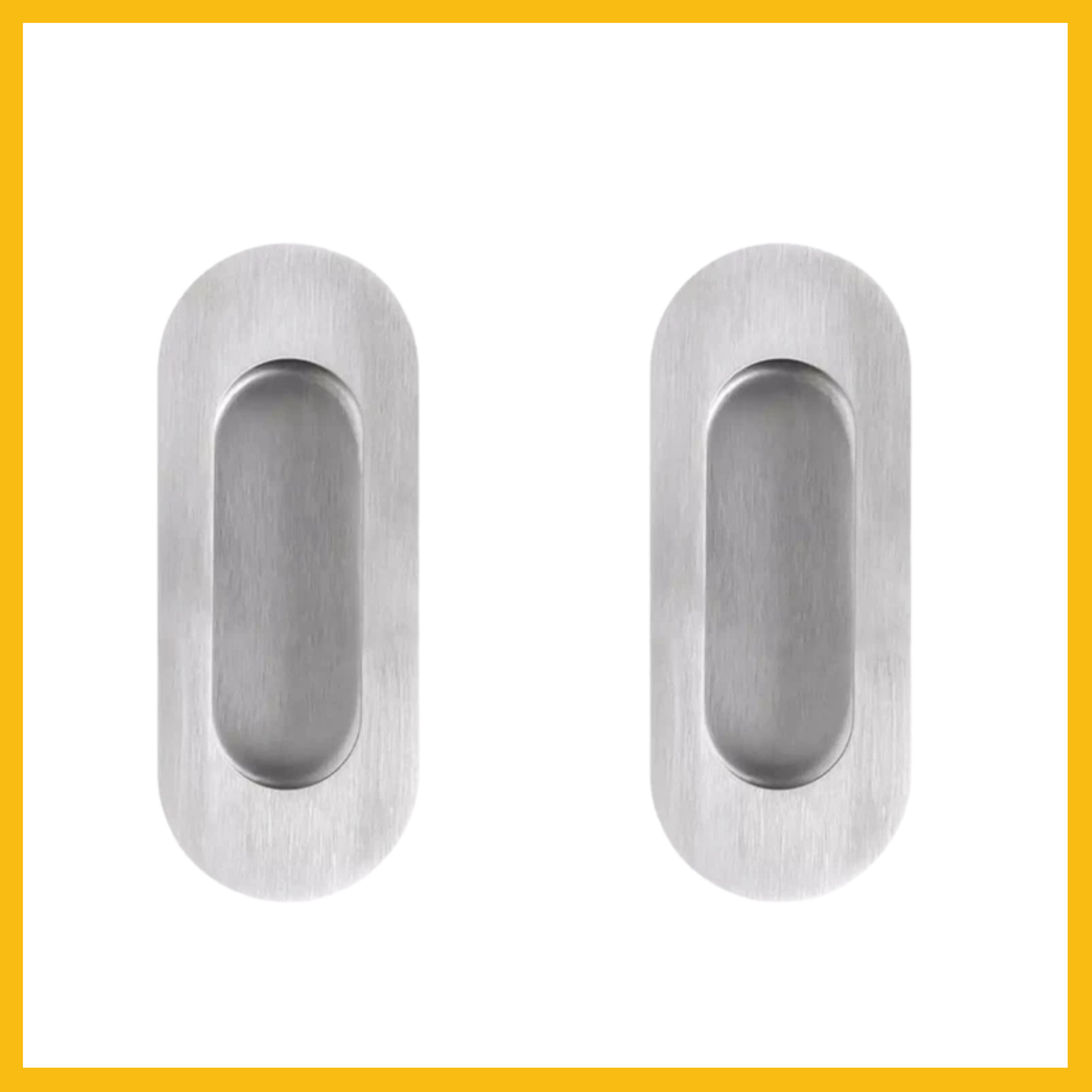 Delf Flush Pull for Effortless Door Operation twin pack