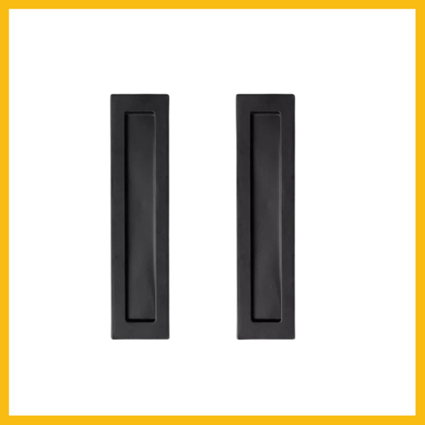 Rectangular Flush Pull Square Well 200mm – Twin Pack