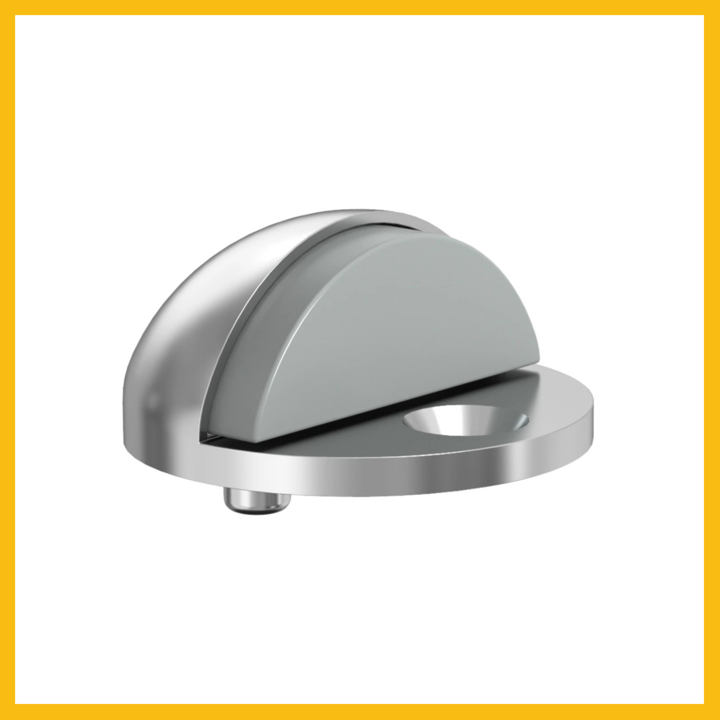 Floor Stop Half Circle 23mm-Delf