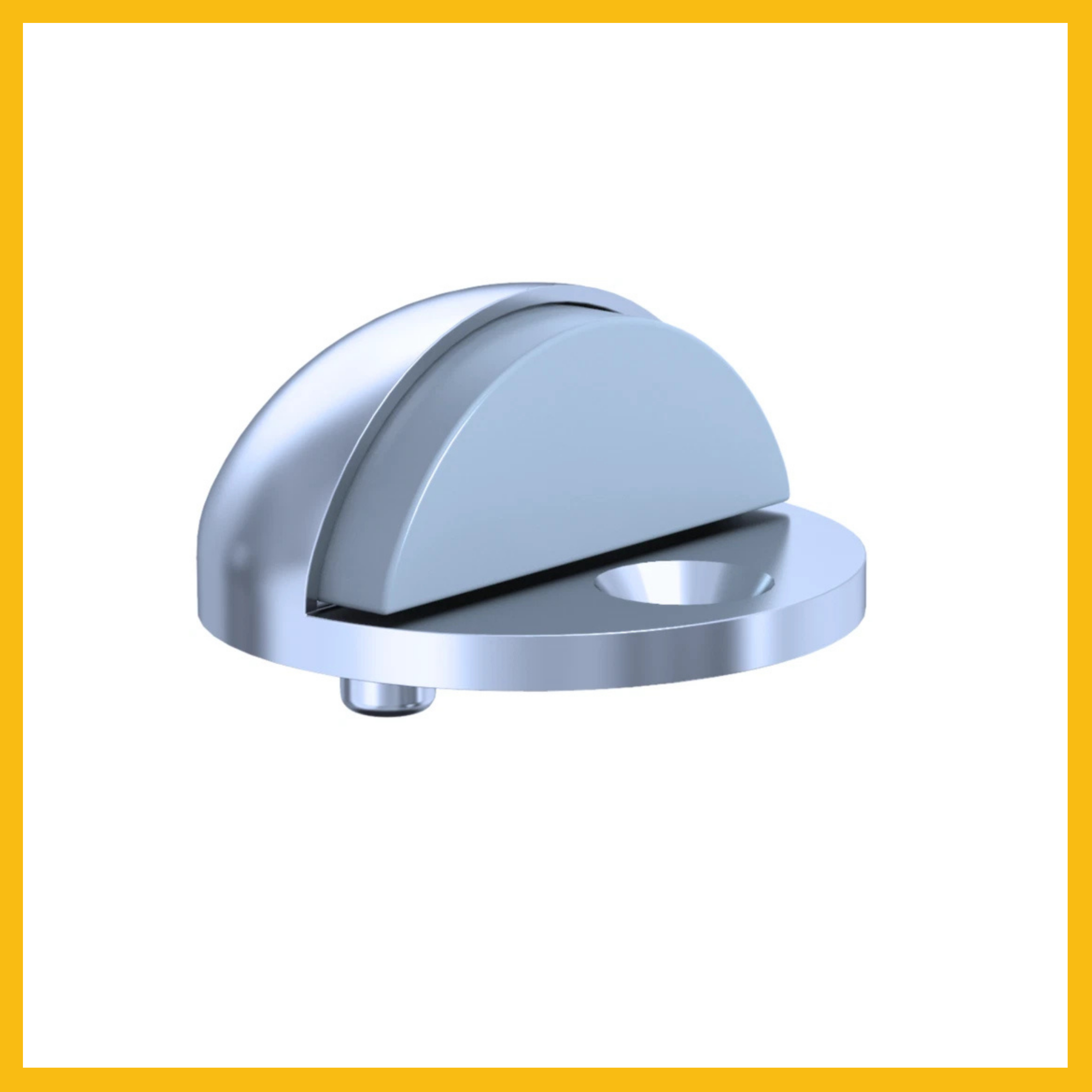 Floor Stop Half Circle 23mm-Delf