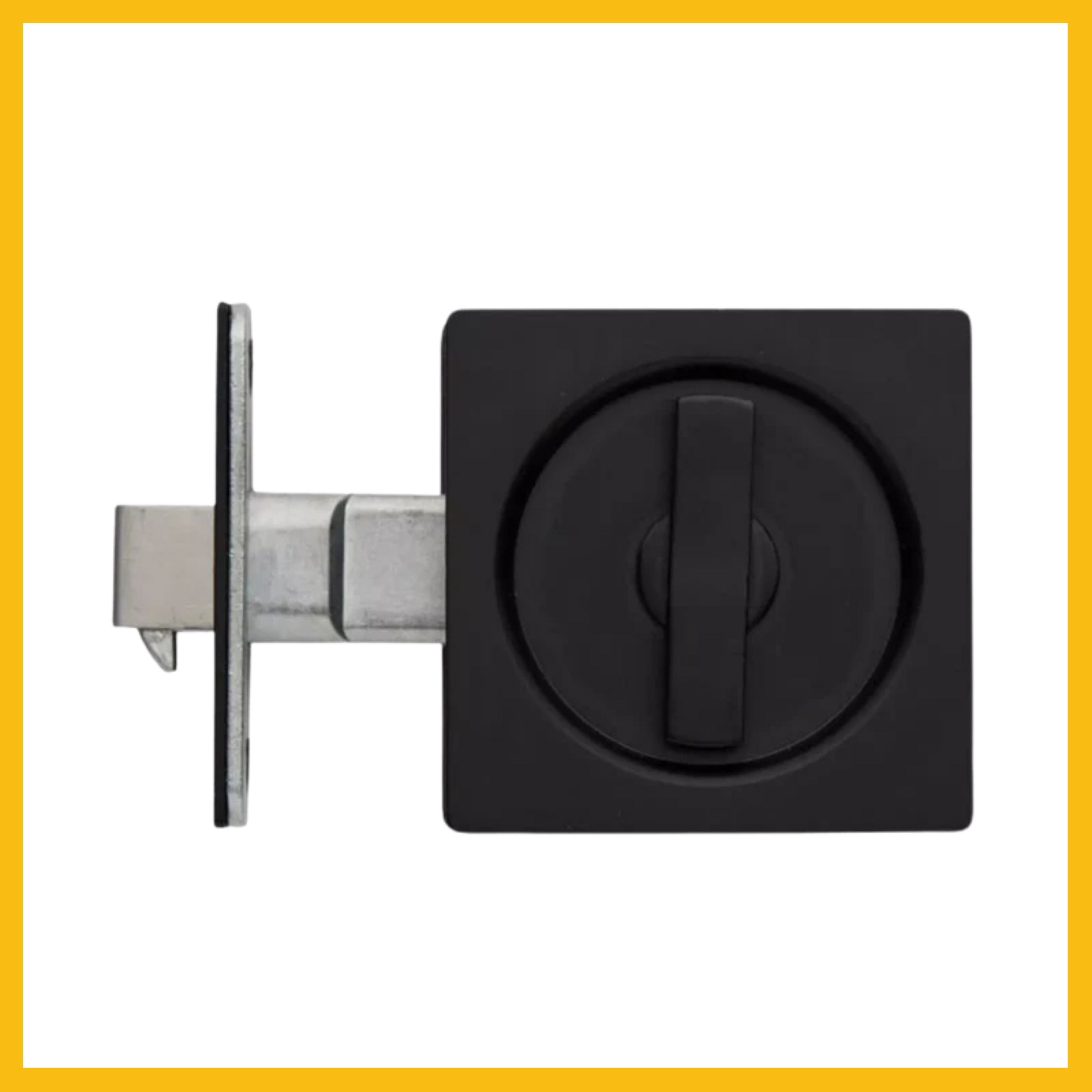 Delf VP Privacy Cavity Sliding Door Lock Square