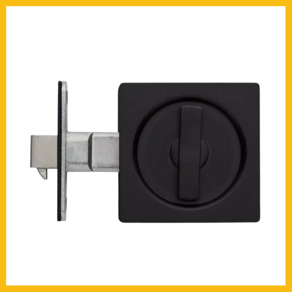 Delf VP Privacy Cavity Sliding Door Lock Square
