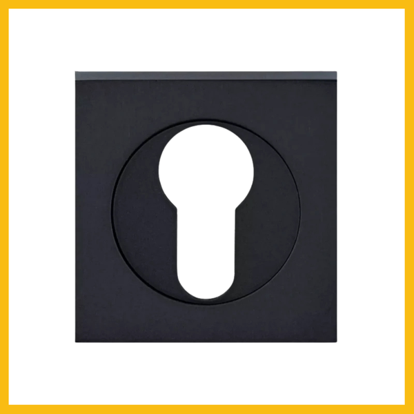 Escutcheon Euro Square (Pair) - Delf