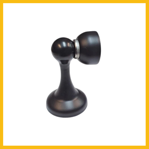 Delf Magnetic Ball Door Stop Stopper in Black