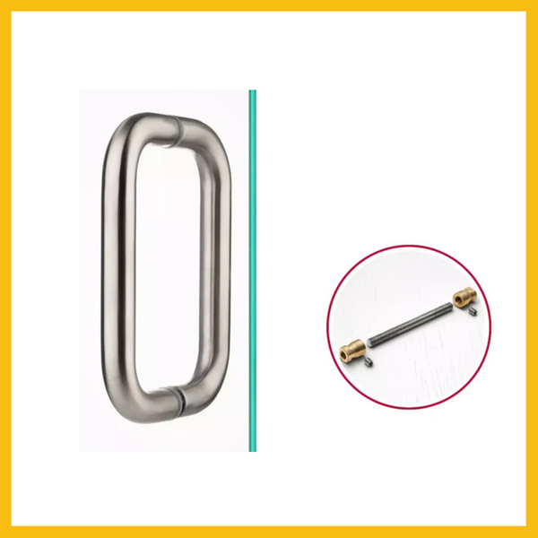 back to back pull handle For Sliding doors 150mm Pair