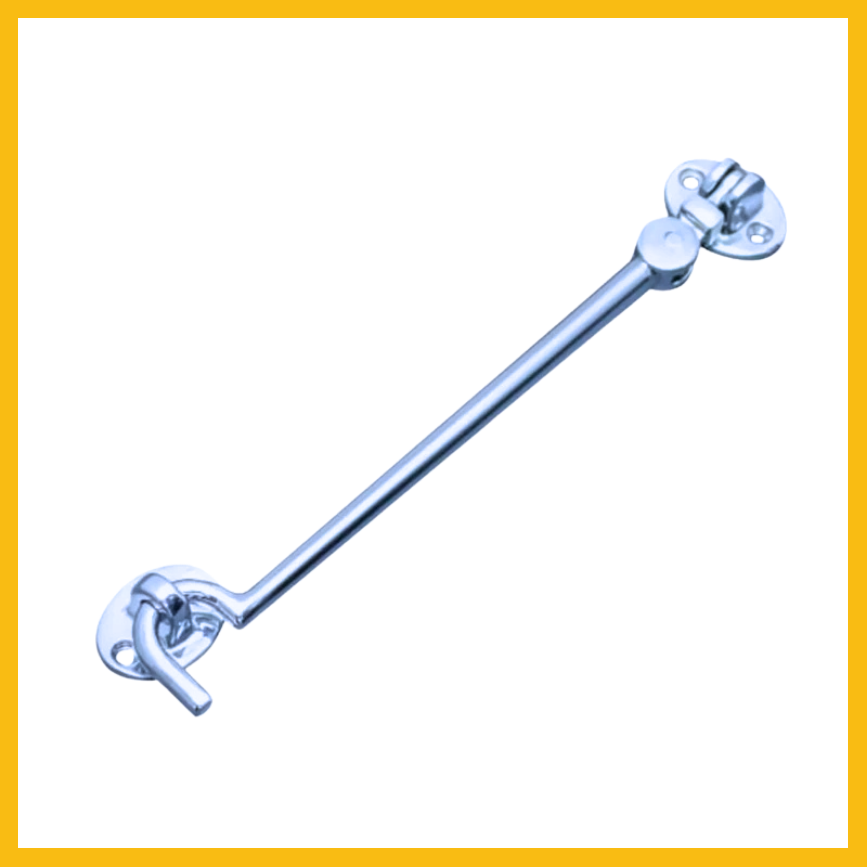 Delf Chrome Cabin Hook - 150mm