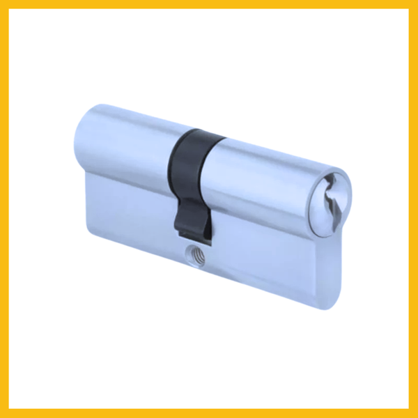 EURO DOUBLE CYL SLIDING DOOR lazy camTE2 Satin Chrome