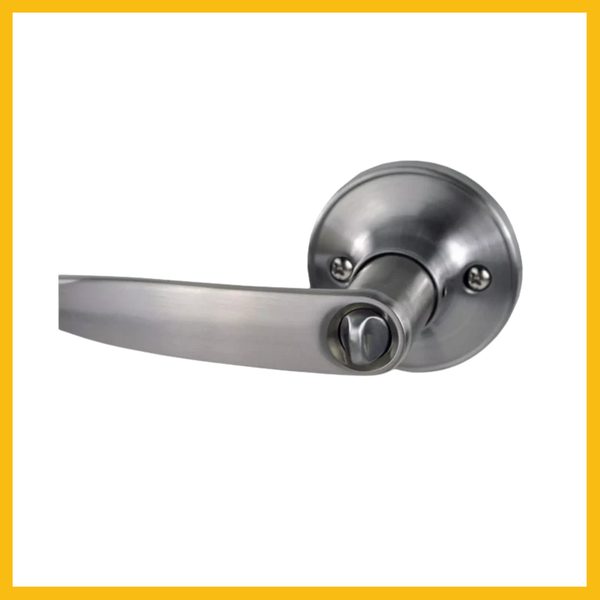 Nidus Trade Series Wangara passage set brushed satin chrome-9325569019395