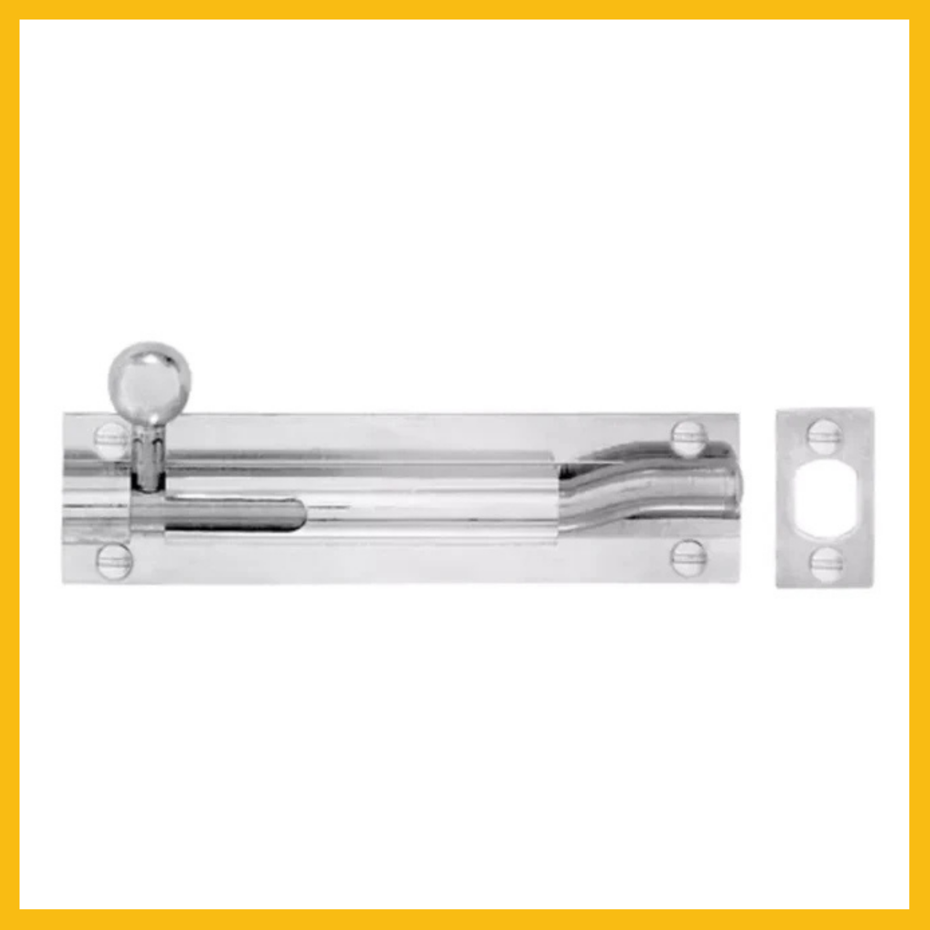 Satin Chrome Offset Bolt Barrel