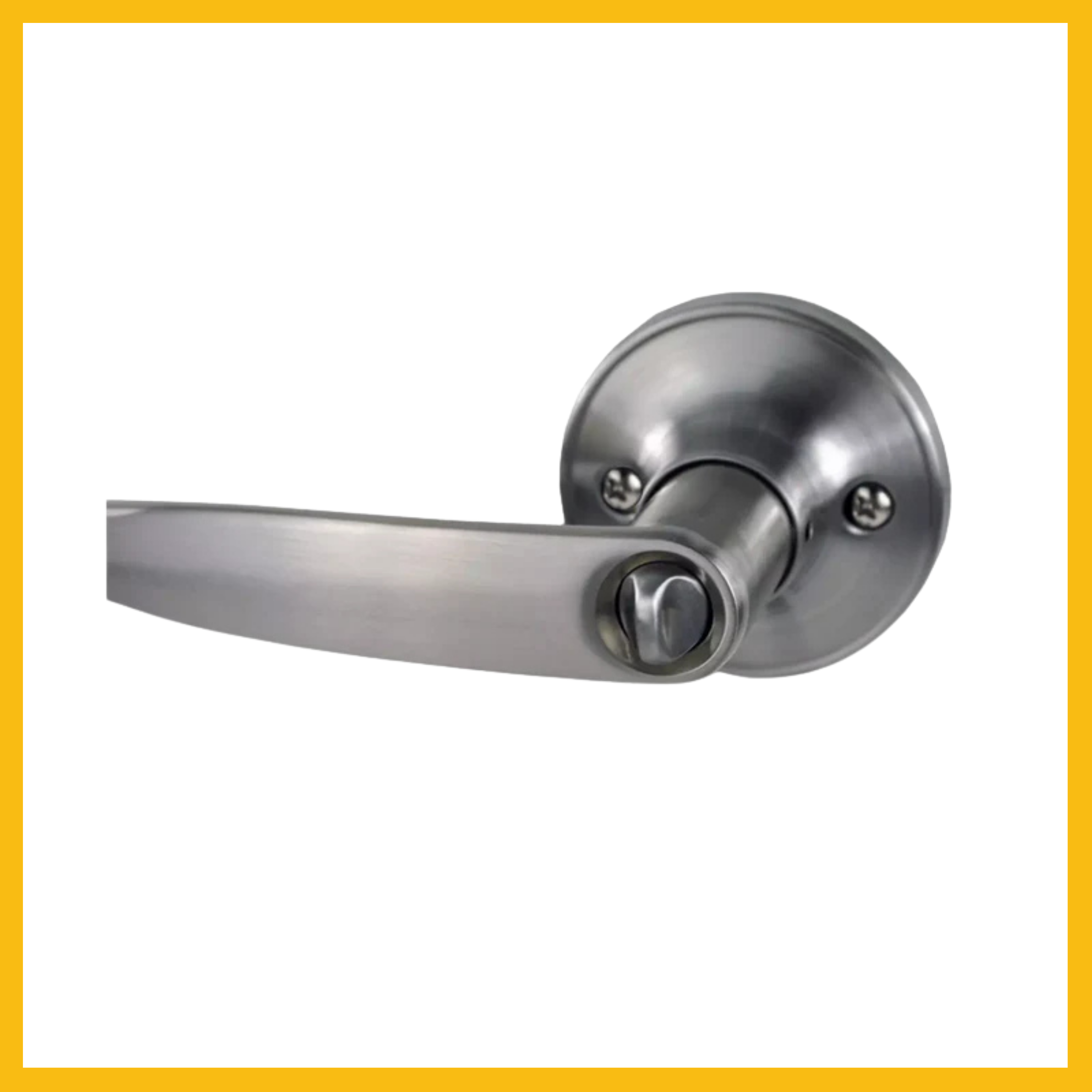 Nidus Trade Series Wangara privacy set brushed satin chrome - 93255690194