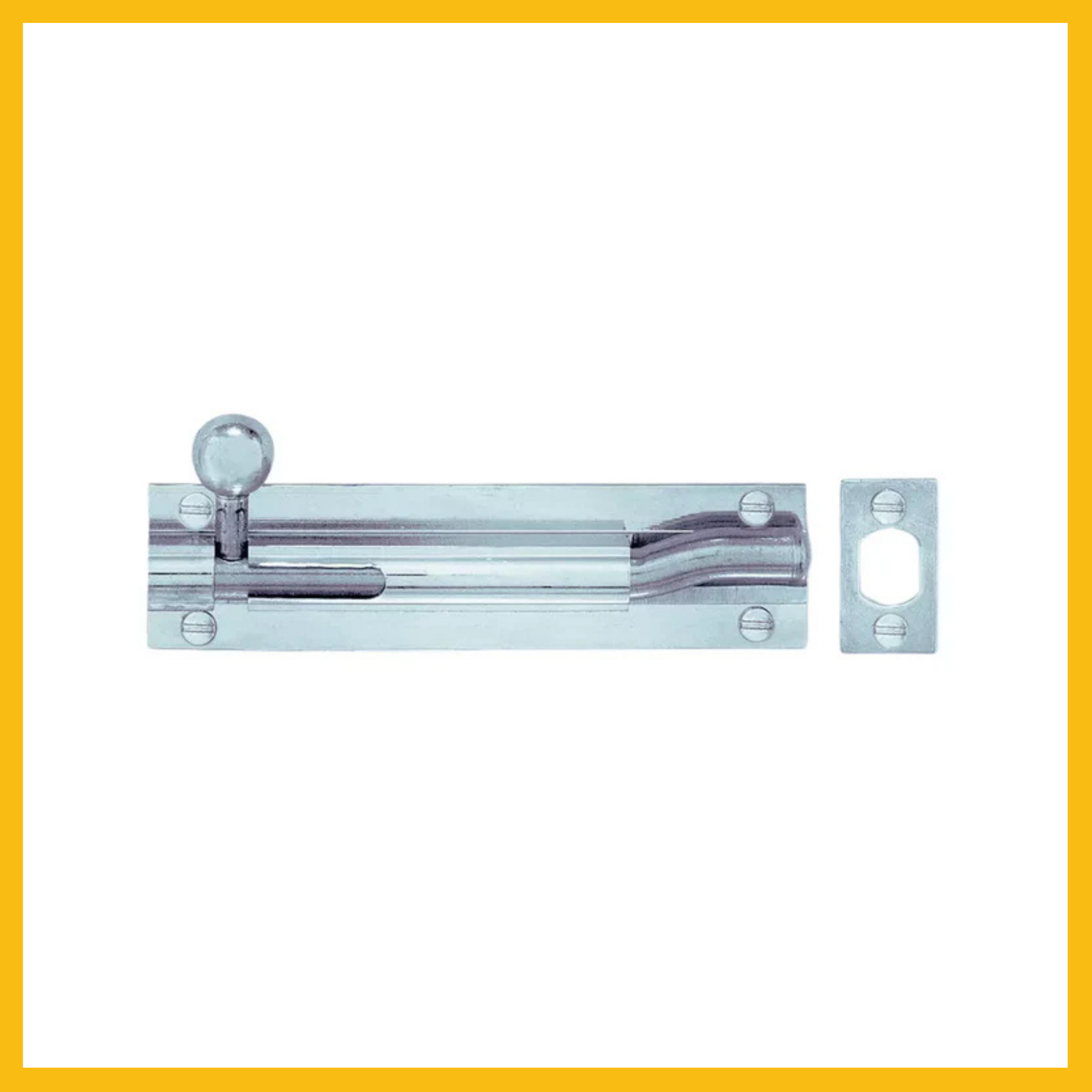 150x25x6.5mm Offset Barrel Bolt - 20mm Throw BC, SC