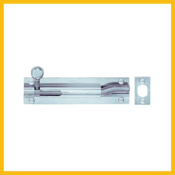 150x25x6.5mm Offset Barrel Bolt - 20mm Throw BC, SC