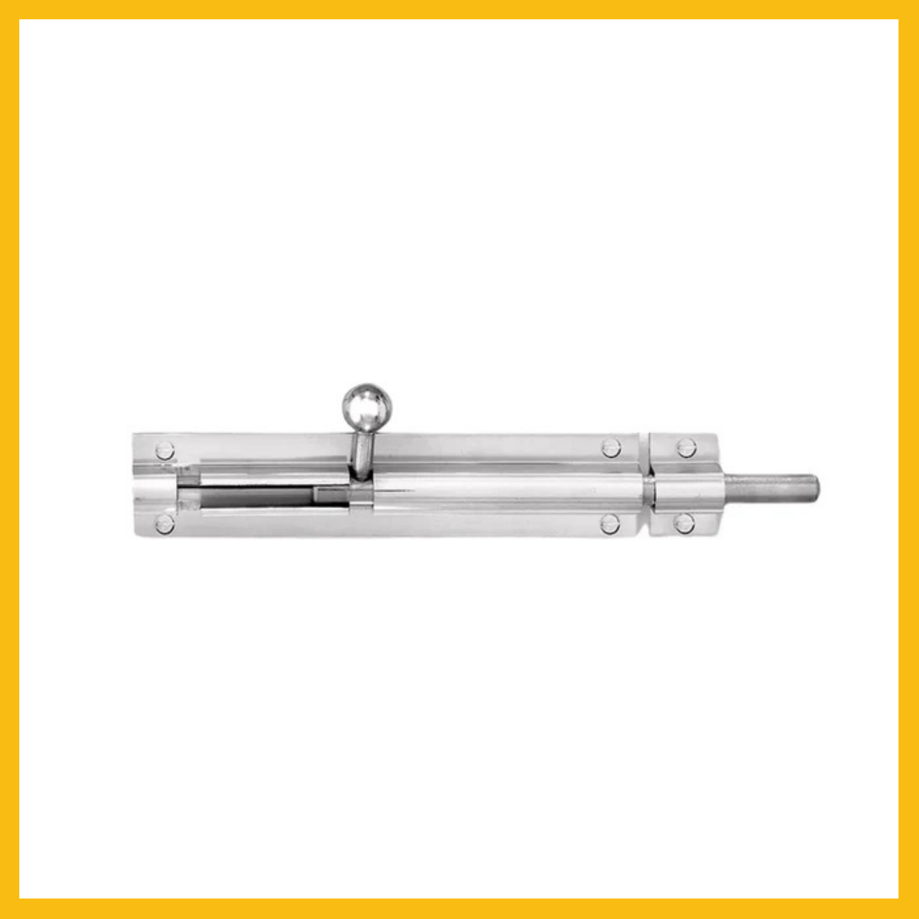 150x30x9.5mm Barrel Bolt - 50mm Extend Throw BC , SC
