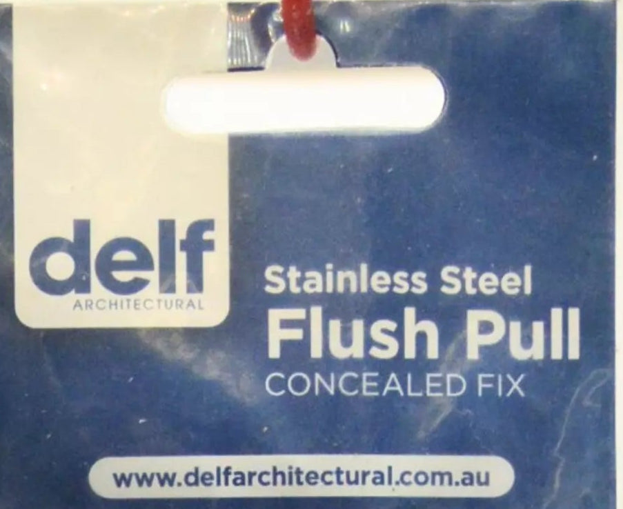 Rectangular Flush Pull Square Well 200mm – Twin Pack